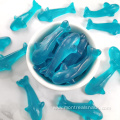 Wholesale shark gummy sweet blueberry flavor confectionery